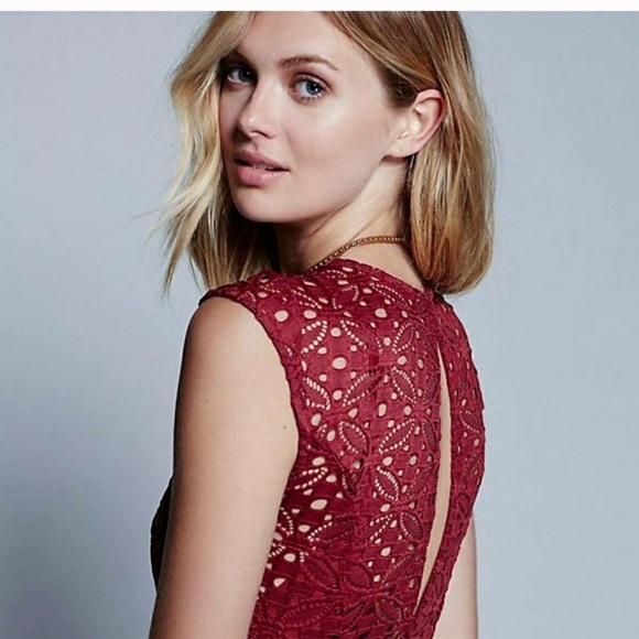 Free People Highline Lace Slip Dress - Size Small - Picture 2 of 15